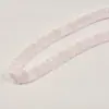 Borda de renda elástica franzida dupla face com 2 cm de largura para roupas de boneca, usada para decorar punhos e barras com um efeito franzido