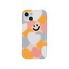 Adecuado para Funda de Teléfono iPhone 17 Pro Max 14 Pro Corazón Colorido Cara Sonriente 16 Cobertura Completa 15/13 Funda Protectora