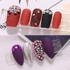 Aliexpress Nail Art Taiwán Acrílico Fondo Plano Diamante Cristal Blanco Color Ab Uña DIY Decoración Venta al por Mayor Sinfonía