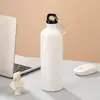 Botella de Agua Deportiva de Moda Simple Transfronteriza Cuidadosamente Seleccionada Gran Capacidad Taza de Agua para Ciclismo al Aire Libre Alpinismo Taza de Aluminio Botella de Agua de Aluminio