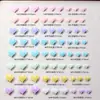 Perla de Imitación Color Macarrón Corazón Rosa Joyería para Uñas Accesorios para Uñas Portátiles Funda para Teléfono Celular Accesorios Pequeños DIY