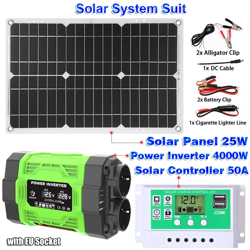 solar system NBG4000W欧规+25W+GR
