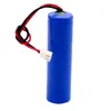 Bateria de Lítio 18650 3.7V Mais Placa de Proteção Saída Ventilador Elétrico Pequeno Alto-falante Pequeno Bateria Recarregável Pacote de Baterias