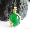 Pingente de Jadeíta Verde Imperial Ágata Colar Fênix Atacado de Fábrica Dropshipping S3080404