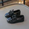 Zapatos de Cuero para Niñas 2025 Primavera y Otoño Nuevos Zapatos Infantiles Zapatos de Princesa para Niñas Zapatos de una Sola Pieza Mary Jane Suela Suave Zapatos para Bebés