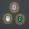 Broche de diamantes y perlas retro europeo y americano corsage estilo barroco de corte accesorios occidentales británicos en stock lote directo