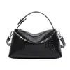 Bolso de Paja Tejida de un Solo Hombro Estilo Nuevo de Verano para Mujer, Bolso Cruzado de Gran Capacidad para Vacaciones en la Playa 2026, Bolso Tejido para el Trabajo