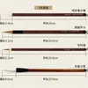 Set de Pinceles para Pintura China Marley para Adultos y Principiantes, Pelo de Lobo, Pelo de Cabra, Pelo Mixto, Grande, Mediano, Pequeño, Pincel Nube Blanca, Especial para Caligrafía