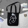 Nova moda ins alça de ombro removível bolsa de ombro de lona bolsa de ombro de lona para estudante da Coreia bolsa a tiracolo feminina uma geração de cabelo