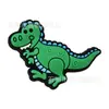 Nuevos Accesorios para Zuecos DIY de Dinosaurios Dibujos Animados Lindos de Gama Alta PVC Suave de Goma Hebilla de Zapato Accesorios Venta al por Mayor
