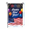 Bandera de Jardín Personalizada de Fábrica para Año Nuevo 2027 Decoración Festiva Tela de Lino Bandera de Patio Bandera de Jardín Doble Cara Amazon