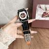 Correa de Bucle de Nailon Deportiva de Doble Sección Adecuada para Apple Watch Series 6789 iWatch S10 Ultra Correa de Muñeca