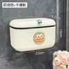 Caja de pañuelos, caja de papel higiénico, creativa y bonita, caja de rollo de papel, caja de almacenamiento multifuncional para montar en la pared, toalla facial