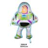 Globo de película de aluminio de Toy Story Buzz Lightyear con temática de dibujos animados para cumpleaños, decoración de fiesta con globos de película de aluminio de Woody