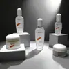 Entrega Directa de Fábrica de Botella Nueva para Loción, Botella Oblicua para Aceite Esencial, Botella de Vidrio Electroplateado de 50g para Crema, Botella de Alta Gama para Crema Facial