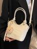 Atacado Nova Bolsa Balde Ondulada Simples de Alta Qualidade Portátil Feminina Casual Trabalho Viajante Bolsa Crossbody All-match