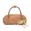 Bolso Sencillo Transfronterizo para Mujer 2026 Nueva Moda Versátil Lazo de Perlas Estilo Coreano Bolso de Hombro Cruzado Único para Mujer