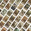 Compra directa transfronteriza de 36 tarjetas temáticas vintage de aventura y exploración para que los entusiastas de la aventura las coleccionen, regalen y decoren