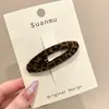 Pinza BB de Temperamento Versátil Estilo Coreano Exquisita Pinza para Cabello Suelto Pinza Recta Sensación de Alta Gama 2026 Nueva Pinza de Pato Pinza para el Cabello para Mujeres