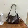 Bolso Tote Transfronterizo Estilo Retro Maillard para Mujer Otoño/Invierno 2026 Nuevo Bolso de Hombro Cruzado Multifuncional para el Trabajo