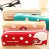 Saco de lápis de estilo coreano Pra Girl Pencil Bag Student Stationery Pencil Bag Cute Canvas Pencil Case Small Gift Wholesale