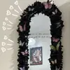 Transformación de Espejo de Mariposa Creativa Material de Papel Pera DIY Decoración de Borde de Espejo de Cuerpo Entero Espejo de Cuerpo Entero Ins Habitación