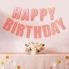 Directo de fábrica FELIZ Cumpleaños bebé Cumpleaños Cumpleaños Cumpleaños Decoración de cumpleaños fiesta infantil bandera decoración palabras