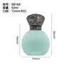 Frasco de Perfume Aveludado 50ml Vidro Transparente Pequeno Frasco Recarregável Atacado Frasco Spray Contínuo Frasco Vazio com Tampa de Perfume Aveludada