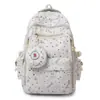 Nova Mochila Escolar para Meninas, Alta Capacidade, Mochila Estilosa para Alunos do Ensino Fundamental, Adequada para Meninas do 5º ao 6º Ano, com Proteção para a Coluna