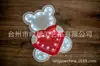 Luz Noturna LED Formato Urso Fofo Lâmpada Decoração Casa Crianças Artesanato Urso de Madeira Iluminação