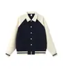 380g Retro Tendência Algodão Contrastante Mangas Raglan Gola Uniforme de Baseball Estilo Casal Masculino Pode Ser Impresso com Logo Bordado