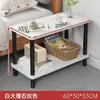 Mesa lateral pequena, mesa pequena para uso doméstico, quarto, quarto de menina, mesa de cabeceira, apartamento pequeno, armário lateral simples para sofá, mesa de centro