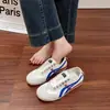 Nuevos Zapatos Casuales de Moda para Mujer Primavera/Verano 2026 Tenis de Suela Gruesa Estilo Universitario para Comercio Transfronterizo