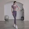Set de Yoga de Entrenamiento Profesional de Pilates para Mujeres, Diseño de Espalda Hermoso Hueco, Chaleco con Almohadilla Fija en el Pecho, Ropa Deportiva para Entrenamiento en Gimnasio