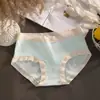 Fábrica de Origen Clase a Ropa Interior para Niñas, Cómoda, Suave, Elástica, Antibacteriana, Absorbente de Humedad, Transpirable, Bragas de Cintura Media para Mujer