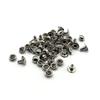 Remache de hongo metálico DIY de una cara para accesorios de prenda 3-12mm semicírculo tapa hembra remache latón remache cabeza de hongo