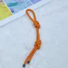 Llavero Colgante Creativo Nuevo Transfronterizo Correa de Cuero Color Caramelo Versátil de Moda Accesorio para Bolsa Venta al por Mayor en Stock
