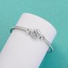 Pulsera de Moissanita para Mujer Plata de Ley S925 Redonda Estilo Bolso Joyería Diseño Nicho Simple Moda Lujo Ligero Ajustable