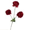 Flor Artificial Nueva Spot Peonía de Selección de 3 Cabezas Peonía Pastoral Boda Arreglo Floral para Salón de Bodas Guía de Camino Arreglo Floral Decorativo