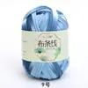 Línea de hilo de tela al por mayor de fábrica Hyun-A con gancho hecho a mano material DIY bolsa línea de tela de color al por mayor en stock