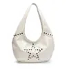 Moda Europeia e Americana Estilo Punk Bolsa de Axila Estrela de Cinco Pontas Verão Versátil Grande Capacidade Casual Bolsas de Ombro