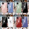 Adequado para Casais 16 Maçã 17Pro Capa de Celular Iphone13 Personalizada 12 Assinatura 18Promax Vidro 14Pro