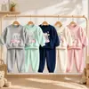Conjunto de Sudadera con Capucha para Bebé Primavera y Otoño Lindas Niñas Manga Larga Ropa Exterior Elegante Pantalones Deportivos Casuales Conjunto de Dos Piezas para Niños Pequeños