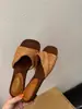 Sandalias de Estilo Francés para Mujer, Estilo Vacaciones en la Playa, Nuevas Sandalias de Cuña Verano 2026, Sandalias de Una Tira, Zapatos de Playa para Mujer