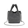 Bolso de diseño de nicho popular de este año, bolso de mujer nuevo de 2024, bolso bandolera con cadena a juego de verano, bolso tipo cubo