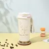 Se puede imprimir con logotipo, taza de café de acero inoxidable 316, doble uso, alto valor estético, taza térmica con revestimiento interior de cerámica, taza térmica de gran capacidad