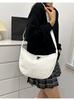 Bolso de Estilo Japonés Bolso Bandolera Versátil Gran Capacidad Moderno Simple Estilo Hong Kong Regalo Bolso de Lona Moda Femenina Transfronteriza