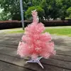 Estilo Celebridad de Internet Navideño 60cm Rosa Mini Flor de Cerezo Rosa 45cm Árbol de Navidad Rosa Decoración Navideña Regalo