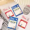 Adesivos de Notas Expansíveis Originais Sanrio Hello Kitty Série Vitalidade Desenho Animado Papelaria para Alunos do Ensino Médio Adesivos de Anotação para Estudo