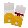 Bolsas de papel personalizadas para estudio fotográfico, bolsas de papel para fotos de identificación, bolsas con tarjeta de inserción publicitaria para fotos, porta-tarjetas de recuerdo de boda